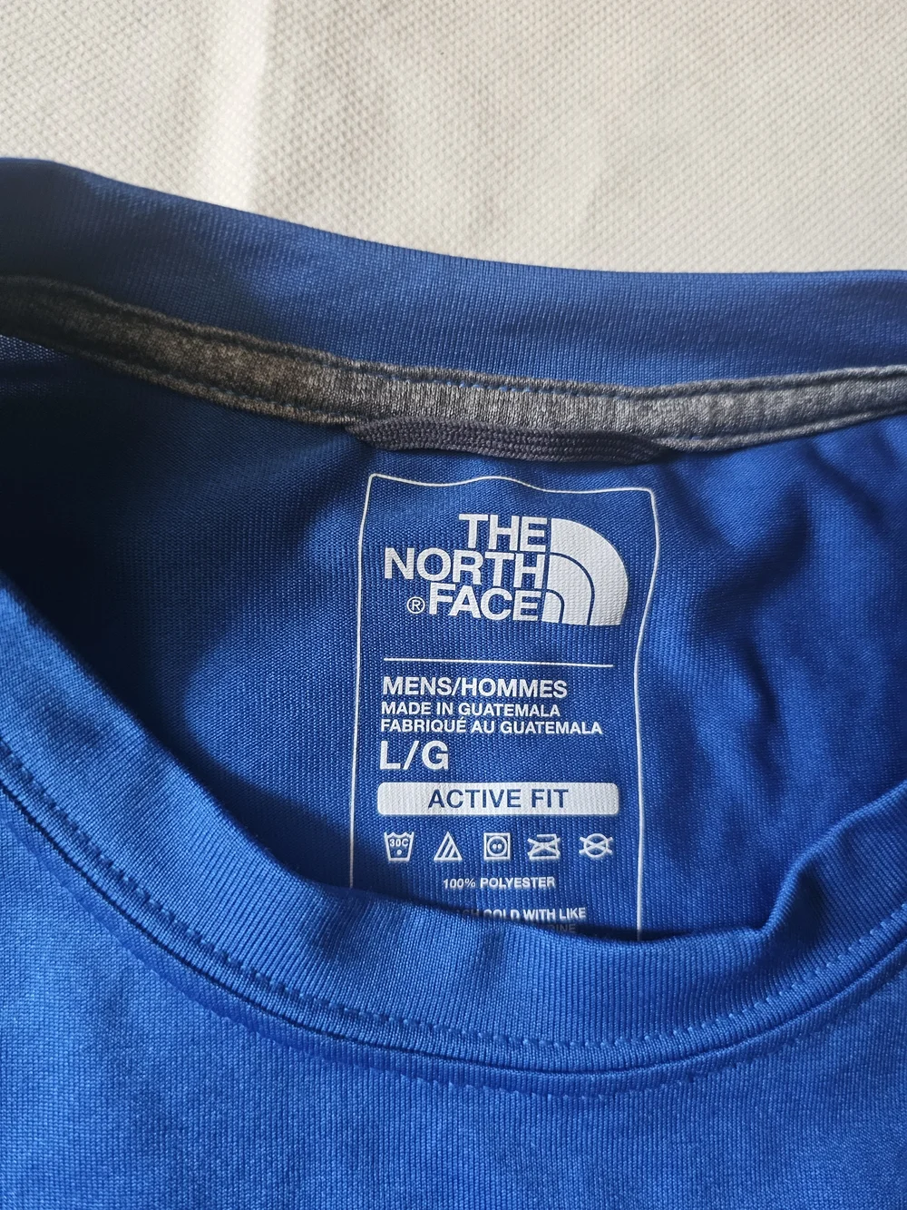 The North Face Men’s Short Sleeve Crew Tee in Royal Blue